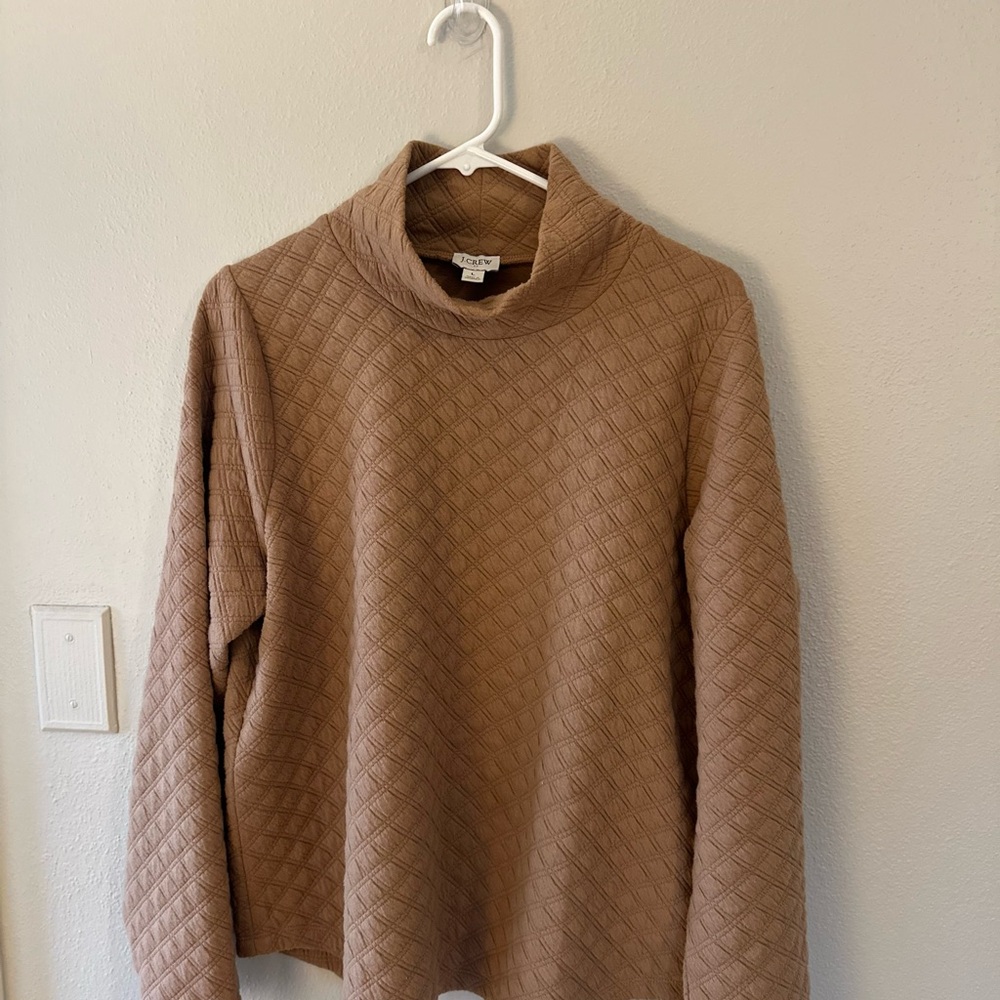 J. Crew Factory Cozy Tan Sweater